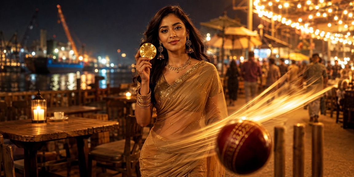 চট্টগ্রামের নাইট মার্কেটে ক্রিকেট বেটিং উপভোগ করছেন একজন ব্যক্তি