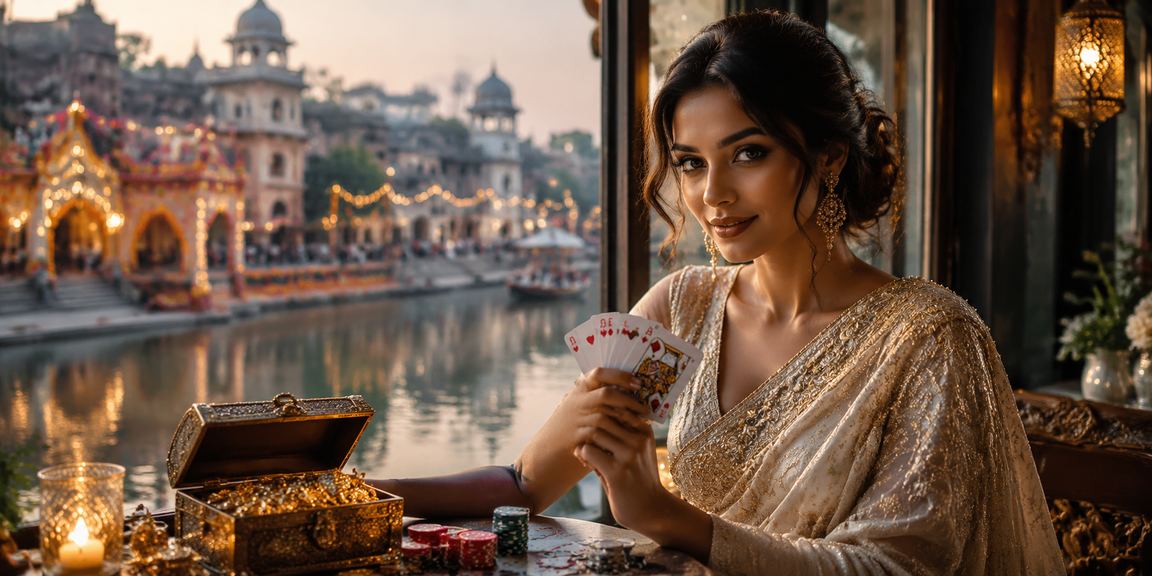 সোনারগাঁওয়ে শাড়ি পরা ব্যবহারকারী পোকার গেম উপভোগ করছেন